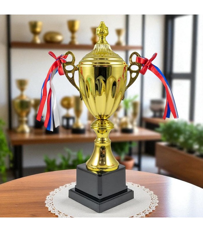 TROFEO COPA BASE NEGRO 36x10CM