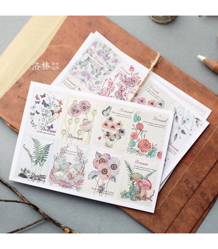 Sticker de papel 24 pegatinas