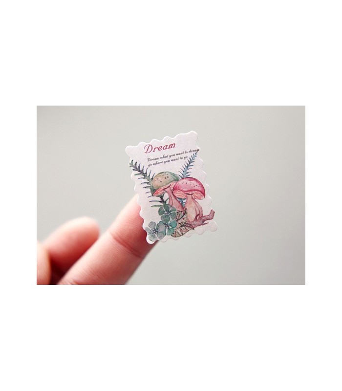 Sticker de papel 24 pegatinas