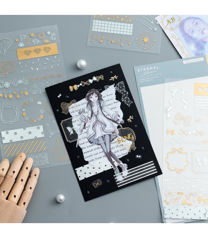 Sticker pvc con diseño surtido