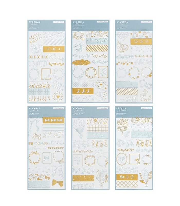 Sticker pvc con diseño surtido