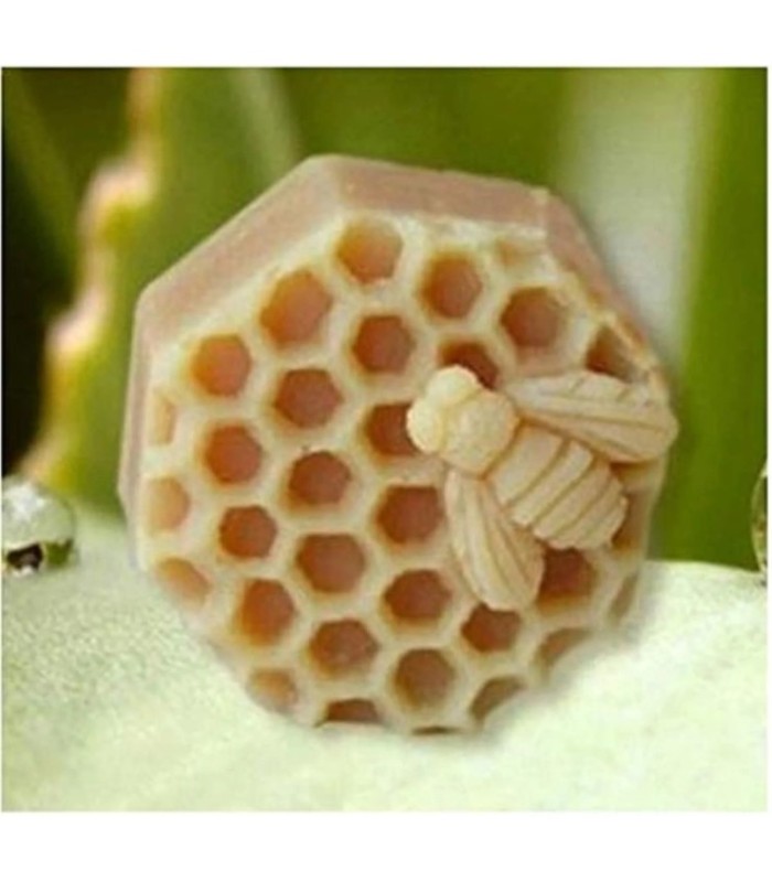 Molde silicona hexagonal panal de abeja 8cm