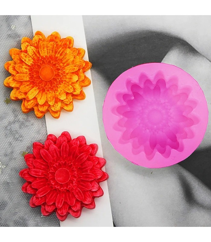 Molde silicona crisantemo 5.5cm