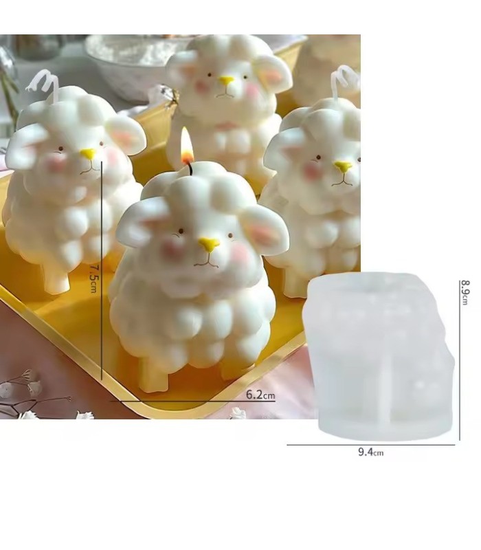 Molde silicona obejita 9.4x8.9cm