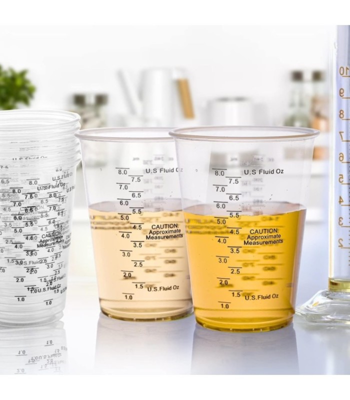 Vaso medidor de plastico de 240ml (8 oz)