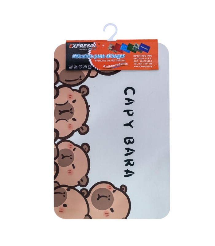 Alfombra capibara 58x38cm