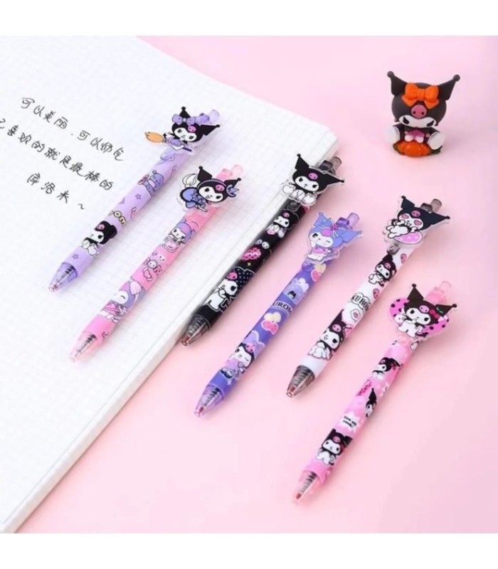 Boligrafo negro diseño capibara