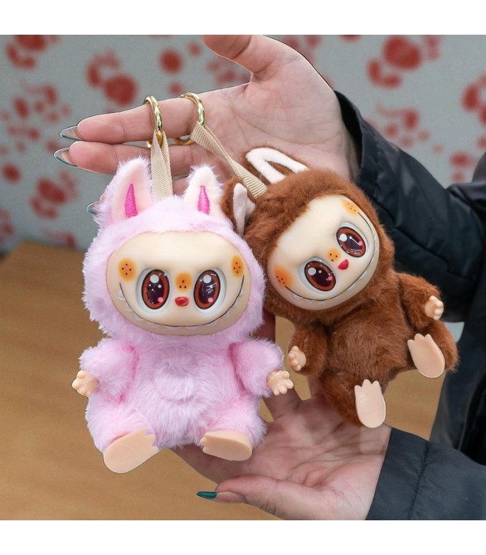 LLAVERO LABUBU MUSICAL CON LUZ 14CM