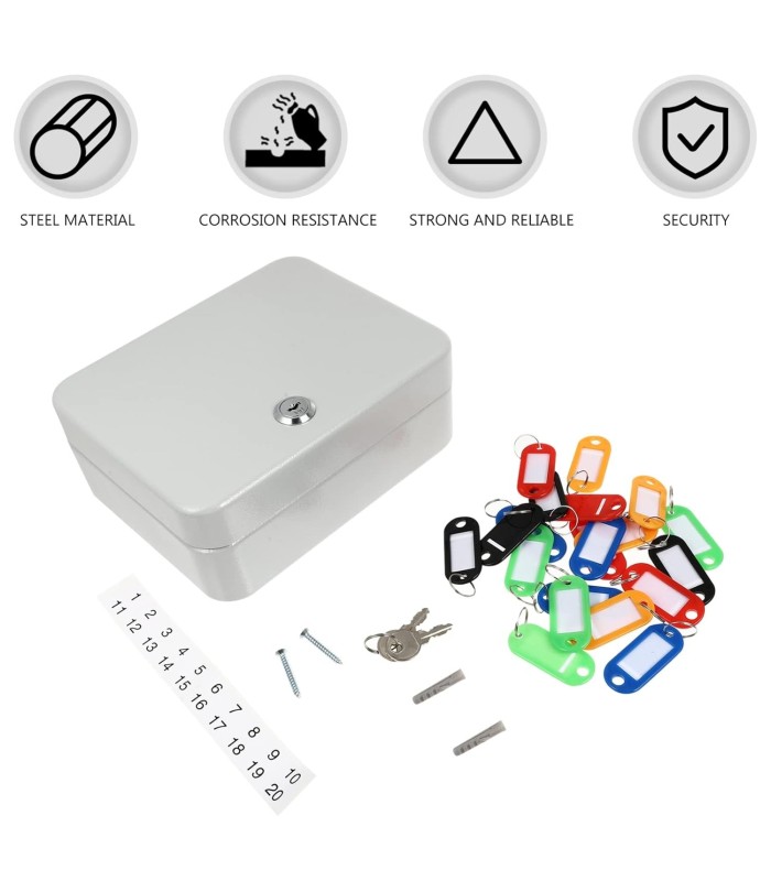 ORGANIZADOR DE 20 LLAVES 20x16CM