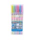 BOLIGRAFO RESALTADOR MULTICOLOR 0.8MM 6PC