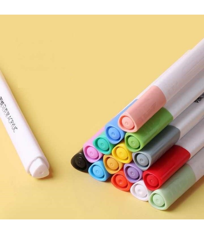 Pincel acrílico 12pc giorgione