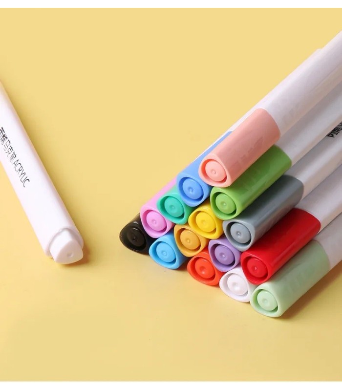 Pincel acrílico 24pc giorgione