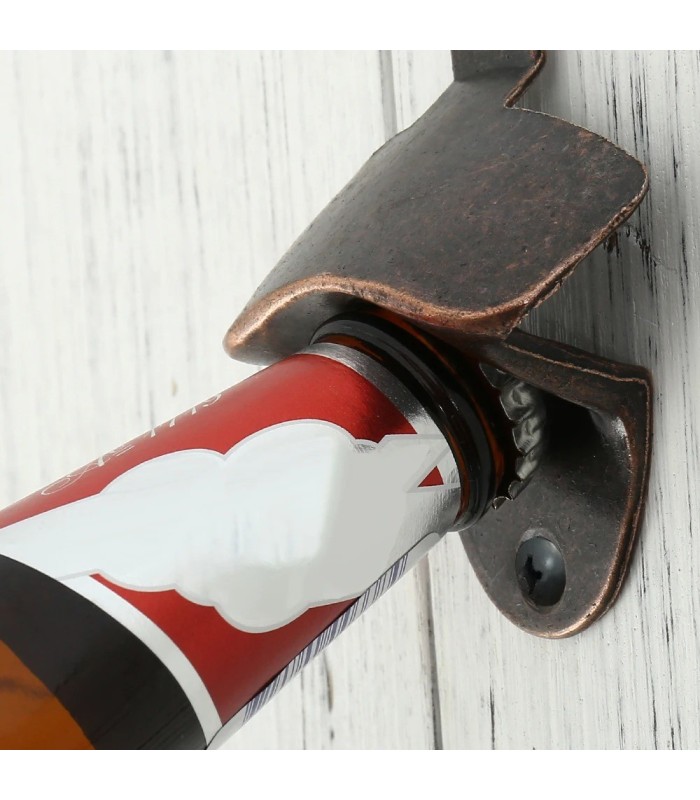 Abridor de botellas para pared