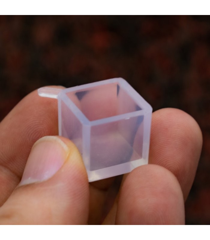 Molde de silicona cubo 15x15x15mm