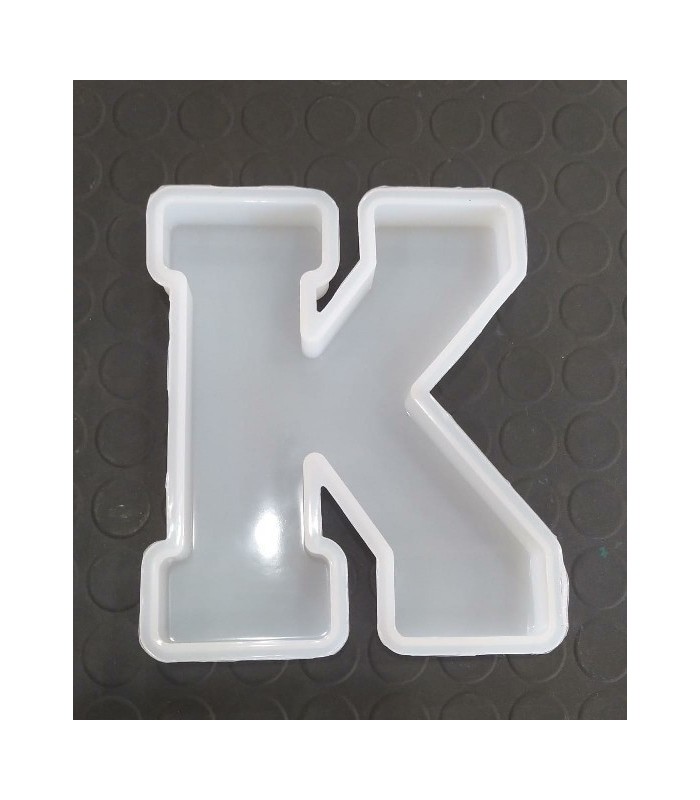 Molde de silicona letra K 180x145mm