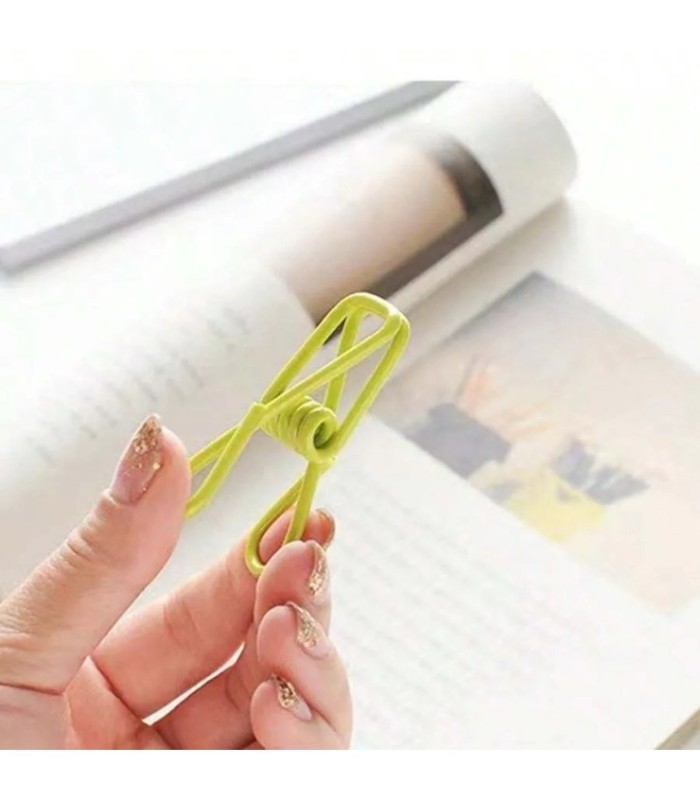 Pinza para ropa de metal 10pc