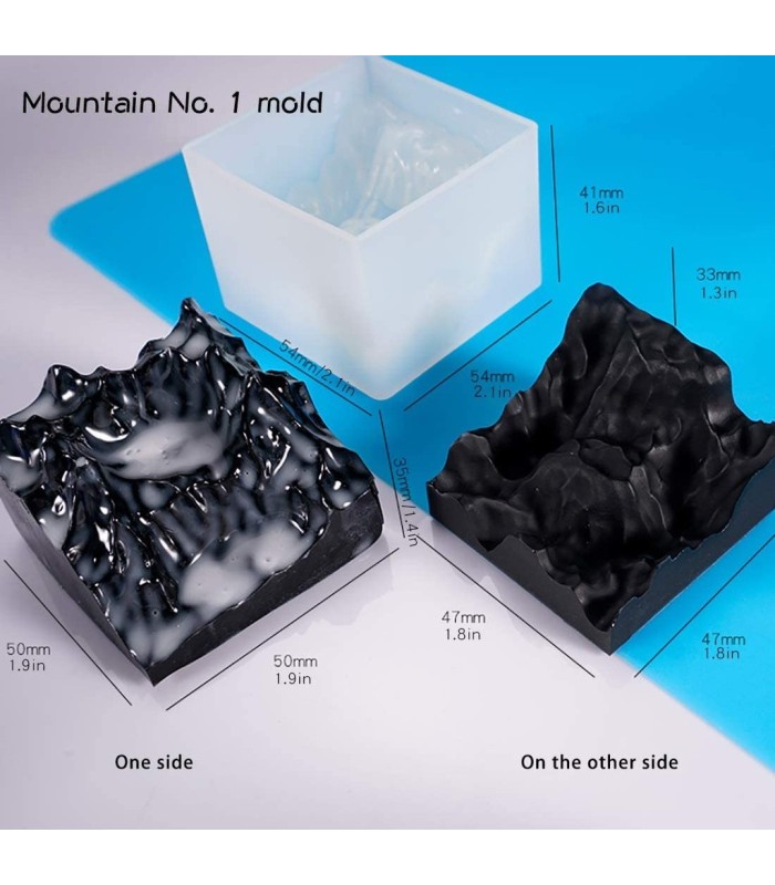 Molde de silicona mountain 5cm