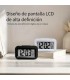 RELOJ DIGITAL CON ALARMA CONFORT