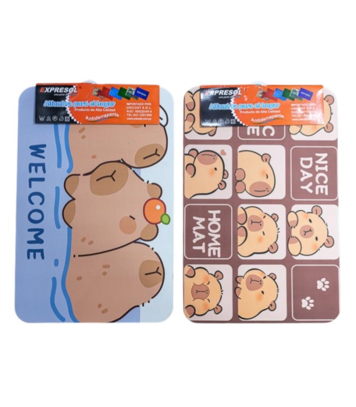 Alfombra capibara 58x38cm