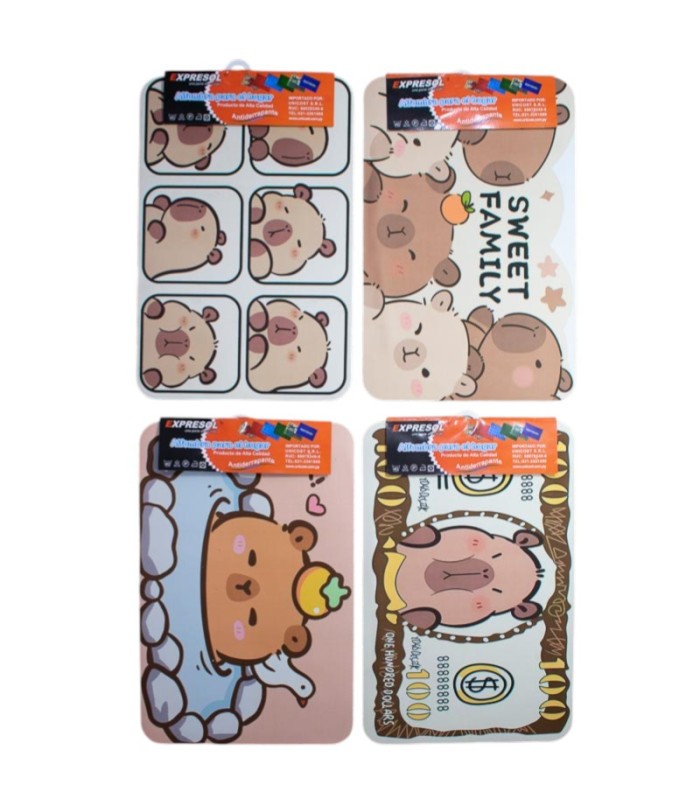 Alfombra capibara 58x38cm