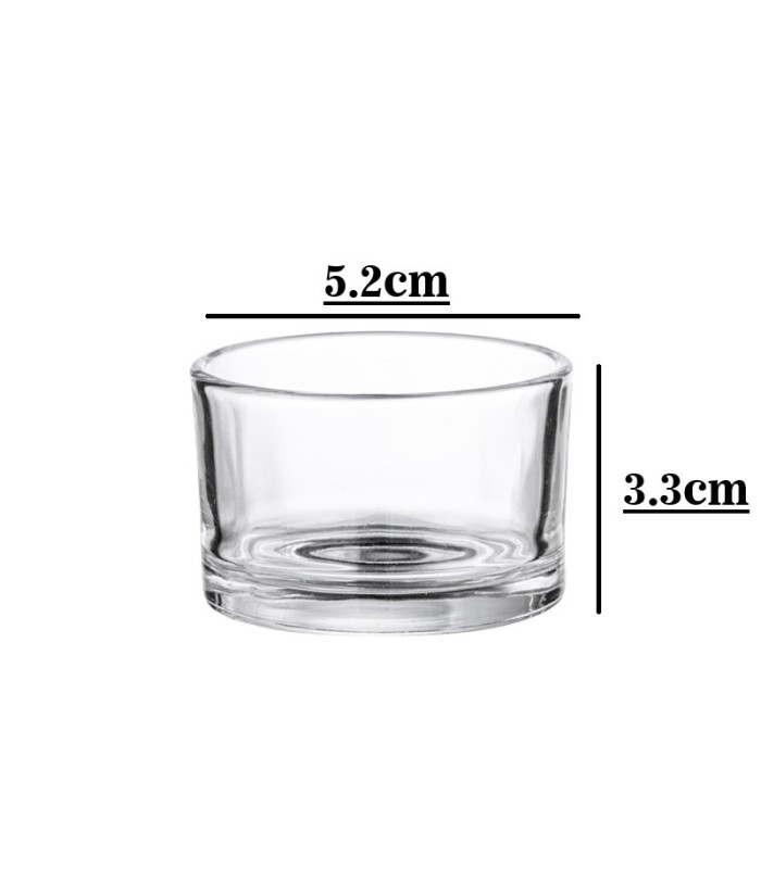 Frasco de vidrio cilindro 5.2x3.3cm 36ml
