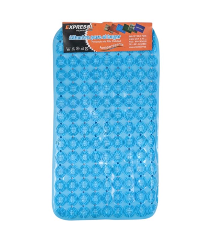 Alfombra de goma c/ cerdas 38x66cm EXPRESOL