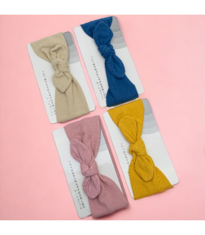 Vincha diadema con moño