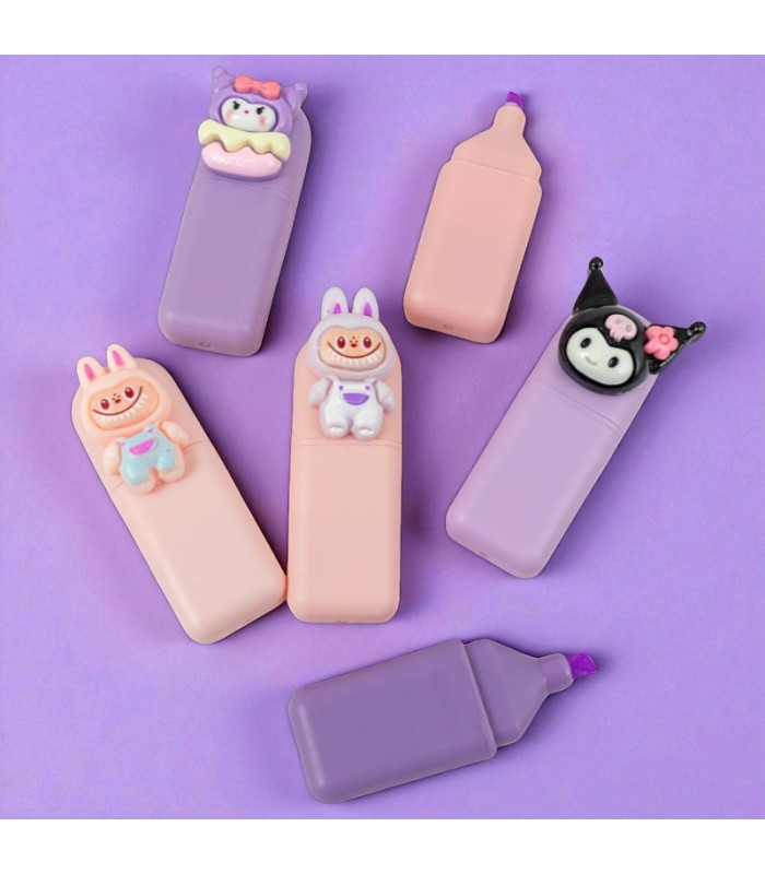 RESALTADOR LABUBU KUROMI 6PC MD-396 526882