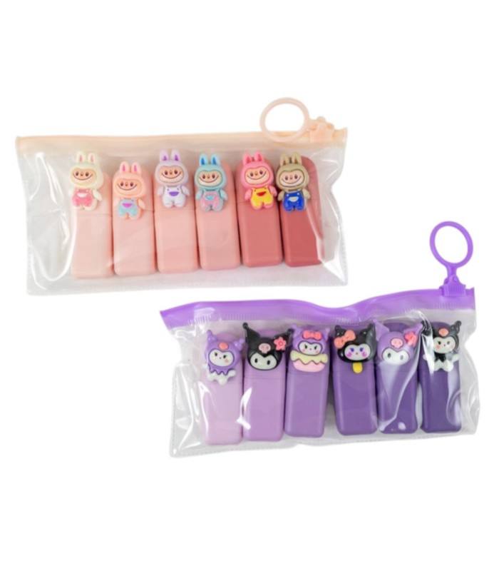 RESALTADOR LABUBU KUROMI 6PC MD-396 526882