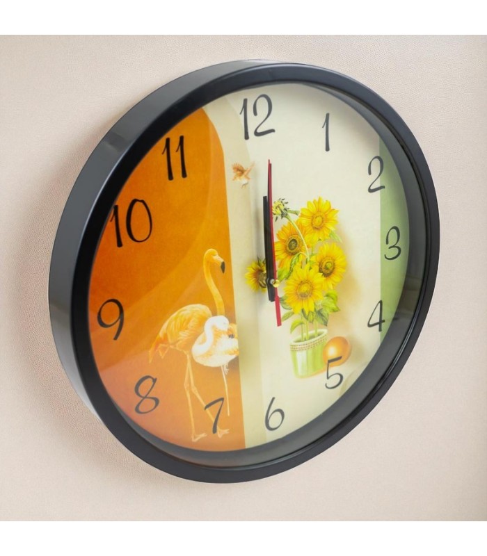 Reloj circular girasol 30cm