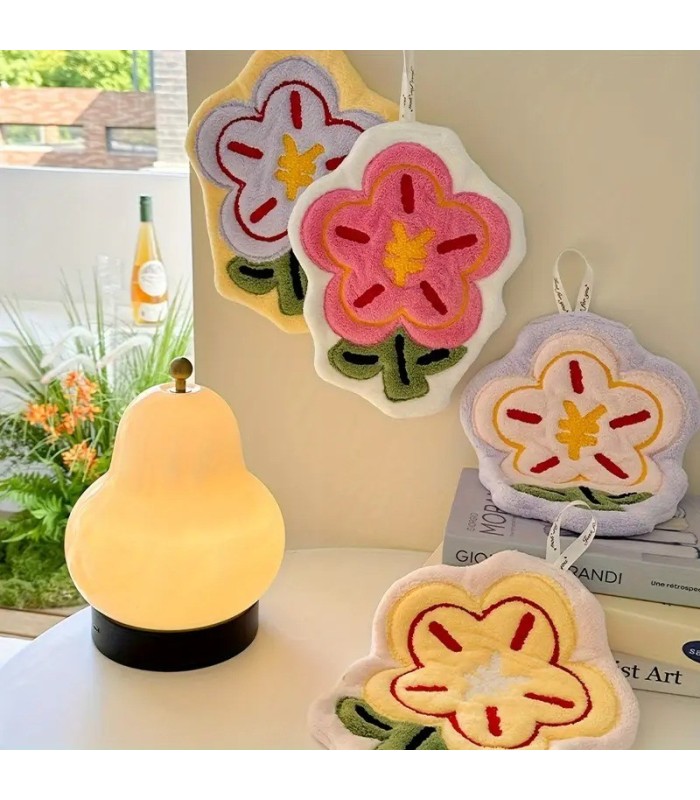 TOALLA FORMA FLOR