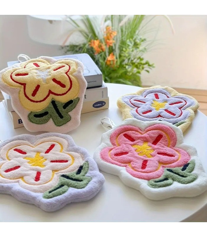 TOALLA FORMA FLOR