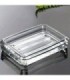 JABONERA RECTANGULAR TRANSPARENTE 12.2x8.5CM
