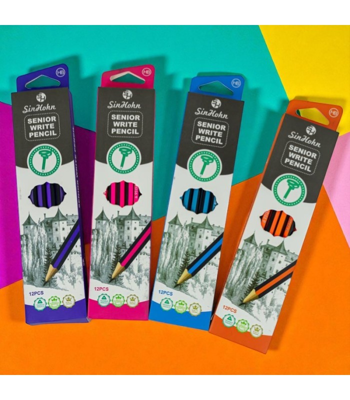 LAPIZ A RAYAS STAR 12PC