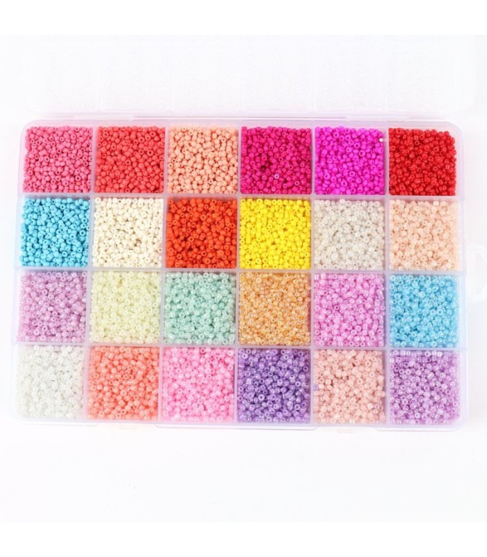 Set de cuenta con accesorio 48colores, 2 set + acc