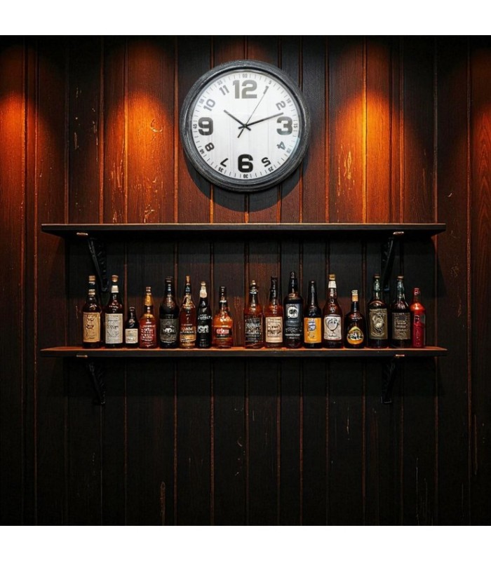 Reloj de pared redondo 39x39cm