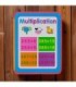 Libro de goma Eva multiplicación