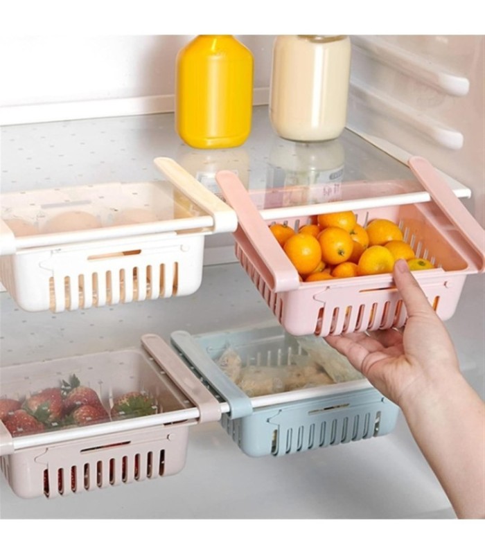 Canasta ajustable para refrigerador 16x20cm