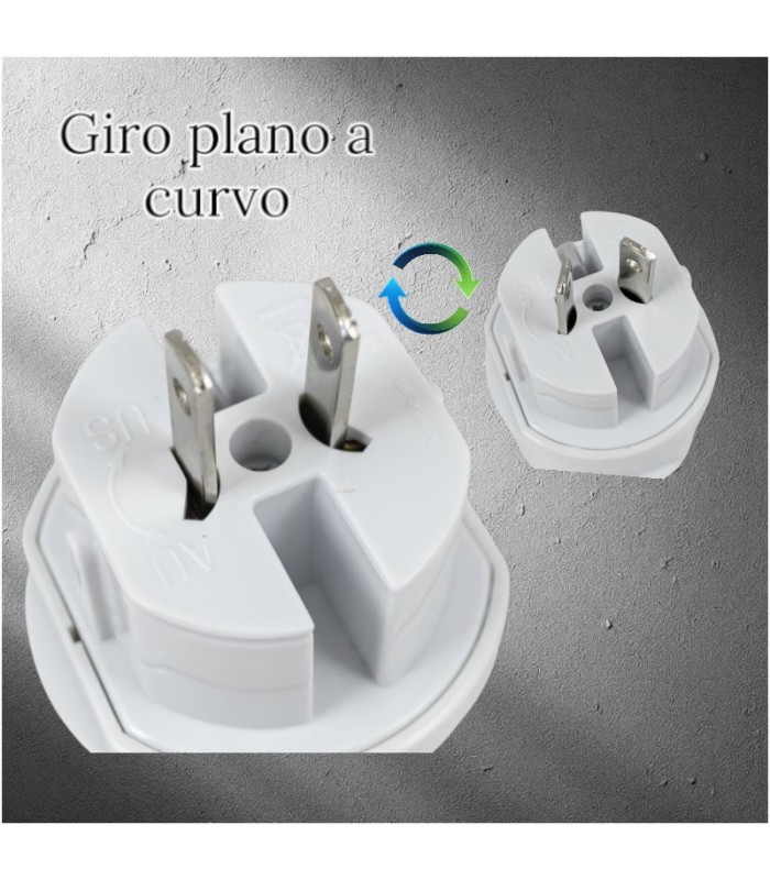 Adaptador redondo múltiple