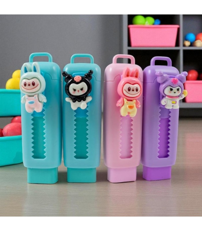 BORRADOR RETRACTIL KUROMI LABUBU