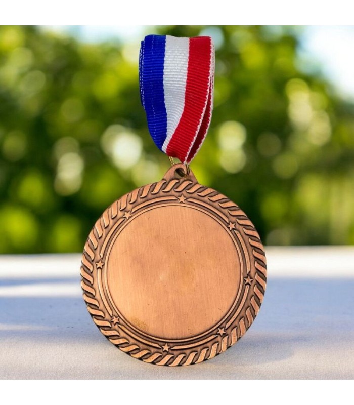 MEDALLA METALICA ESTRELLA BRONCE