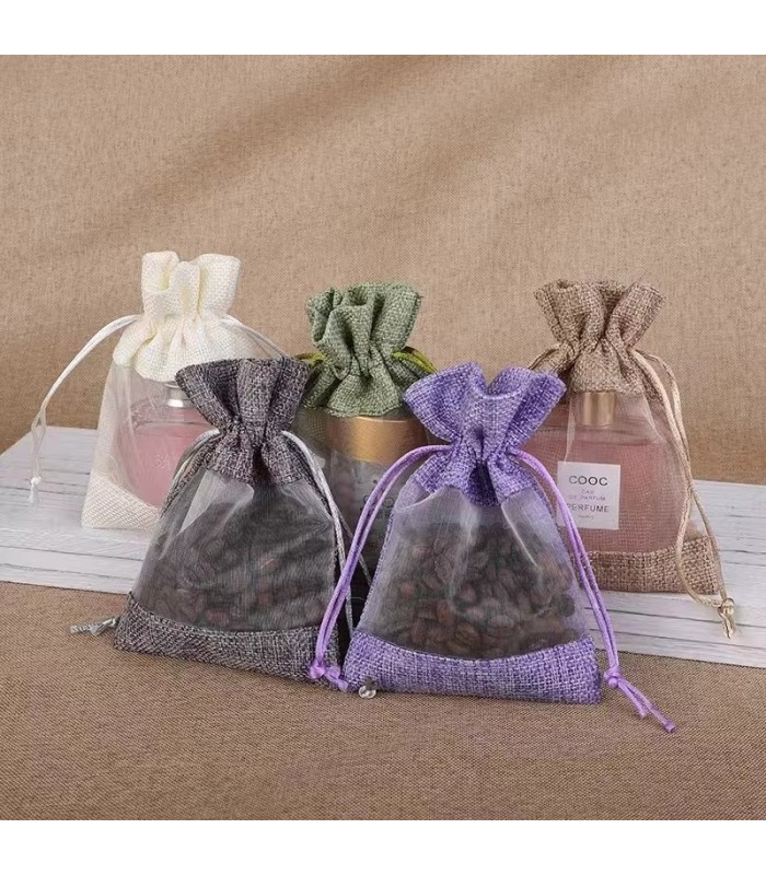 bolsita de yute 23x17cm paquete de 10pcs