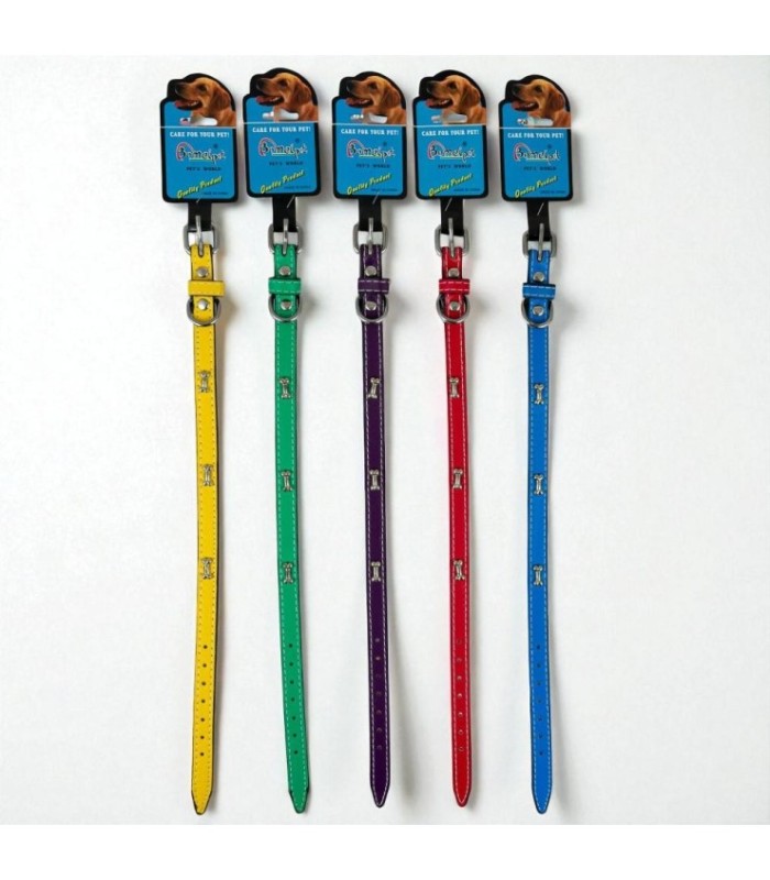 COLLAR C/3 HUESITO BORDE NEGRO 1.5x35CM