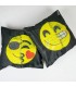 Funda emoticon con lentejuela EXPRESOL 40x40cm