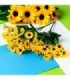 FLOR GIRASOL 22 CABEZA