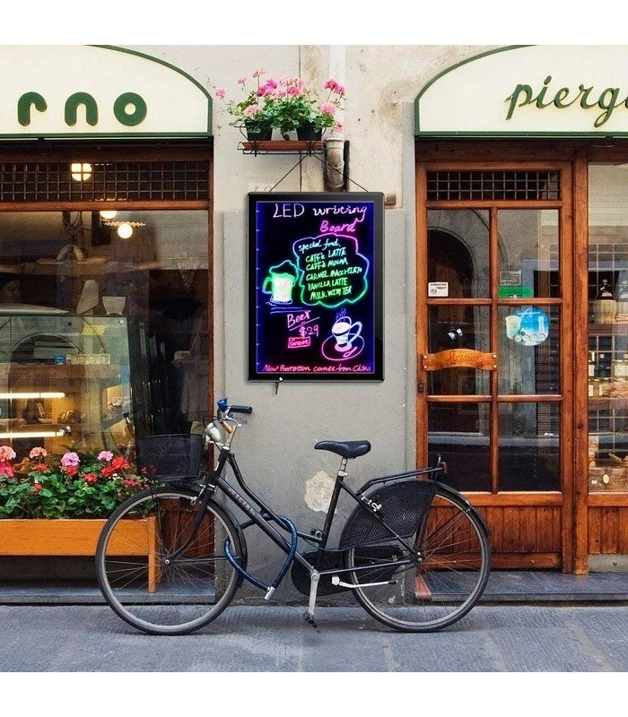 Pizarra LED RGB 40x60cm