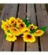 Flor  girasol 7 cabeza