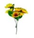 Flor  girasol 7 cabeza