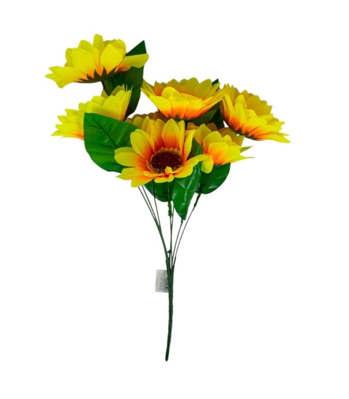 Flor  girasol 7 cabeza