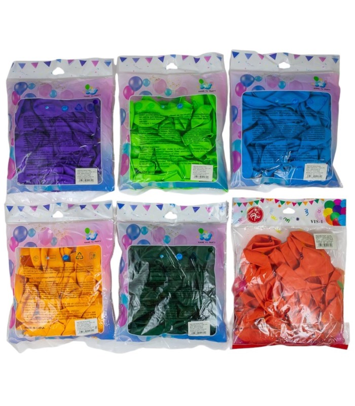 Globo liso 12   50pc